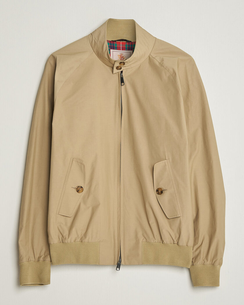 Baracuta G9 Original Harrington Jacket Natural – Beige
