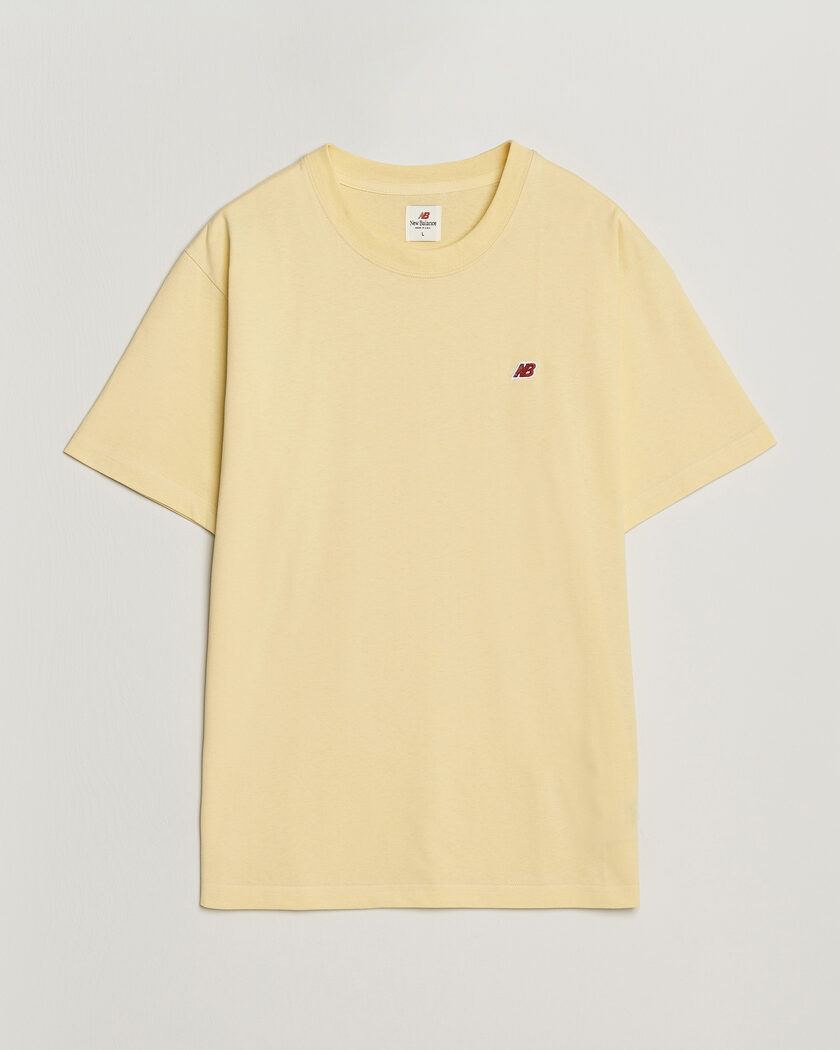 New Balance Made In US & UK New Balance Made in Made In USA Core T-Shirt Alabaster – Gelb