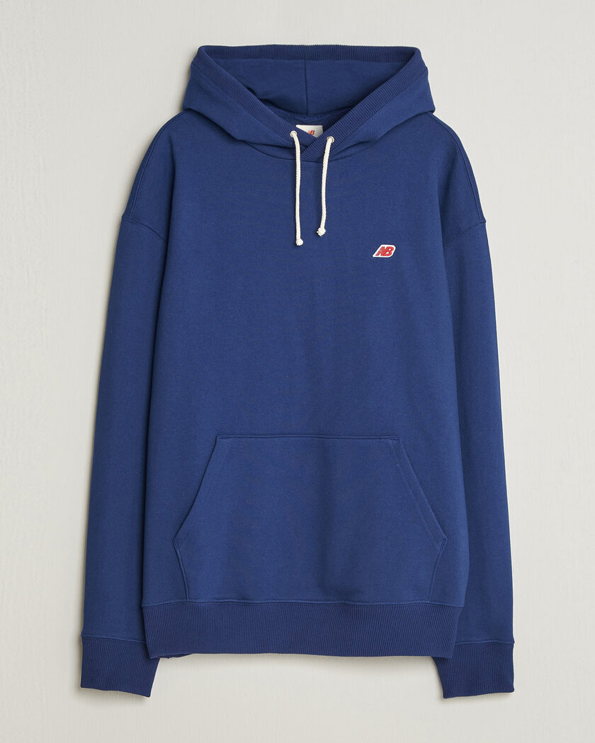 New Balance Made In US & UK New Balance Made in Made In USA Core Hoodie Blue Oyster – Blau