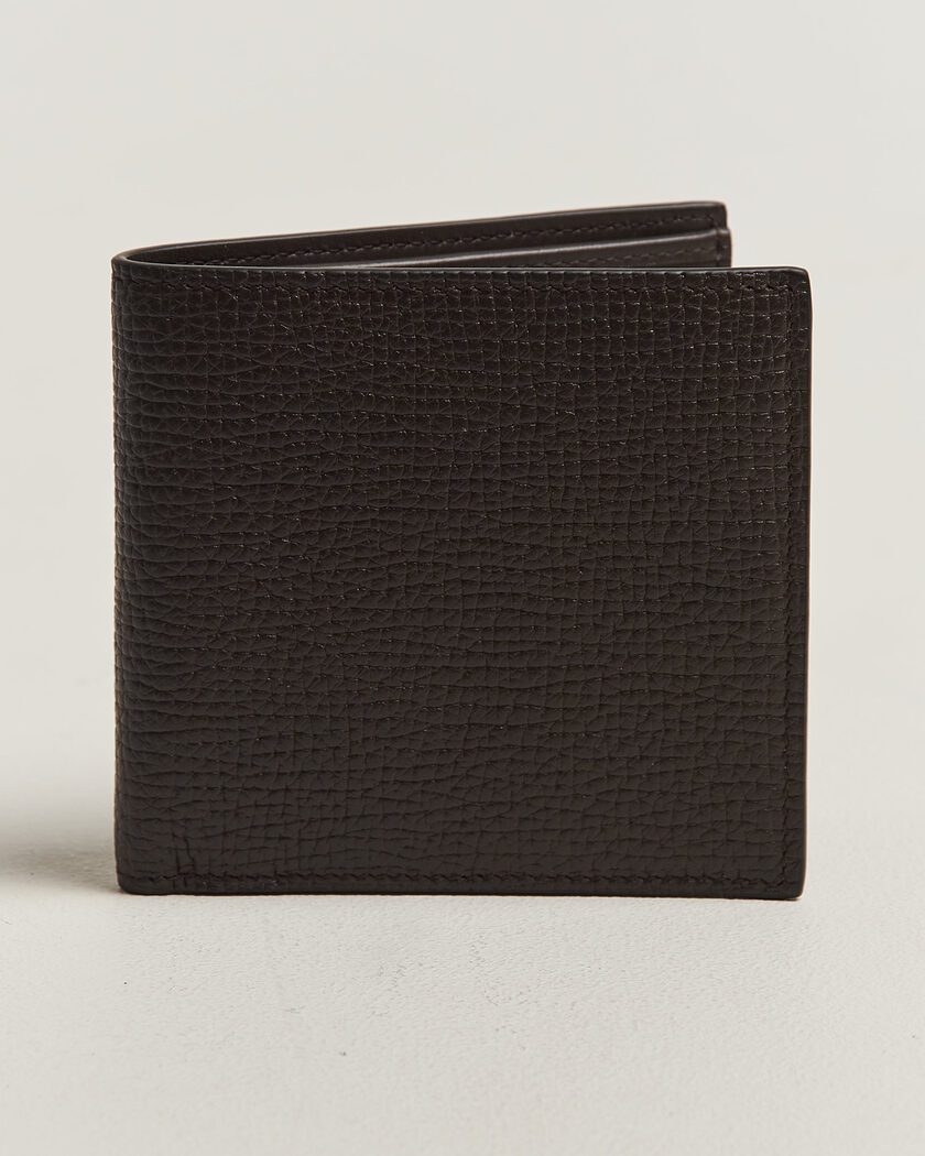 Smythson Ludlow 8 Card Wallet Dark Brown – Braun