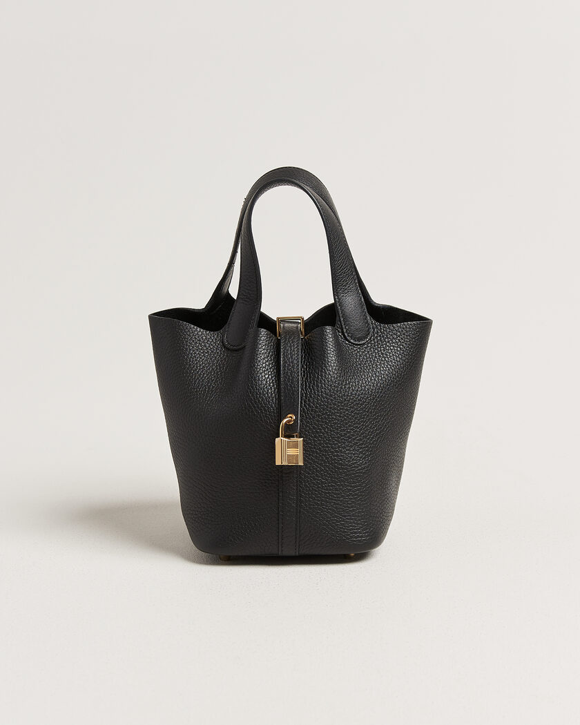  Hermès Pre-Owned Picotin Lock 18 Black – Schwarz