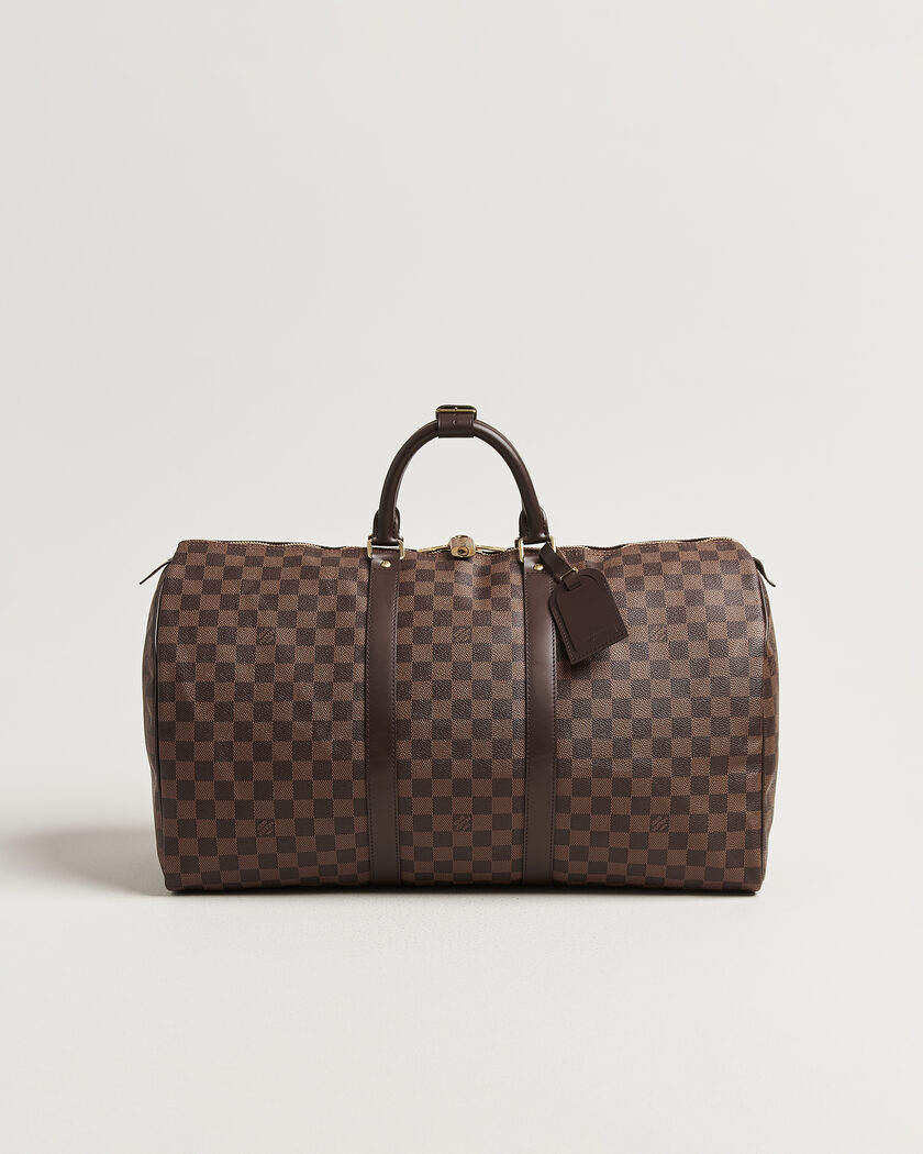 Louis Vuitton Pre-Owned Keepall 50 Damier Ebene – Braun