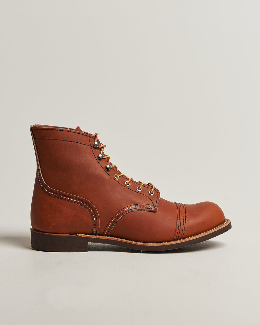 Red Wing Shoes Iron Ranger Boot Oro Legacy Leather – Braun