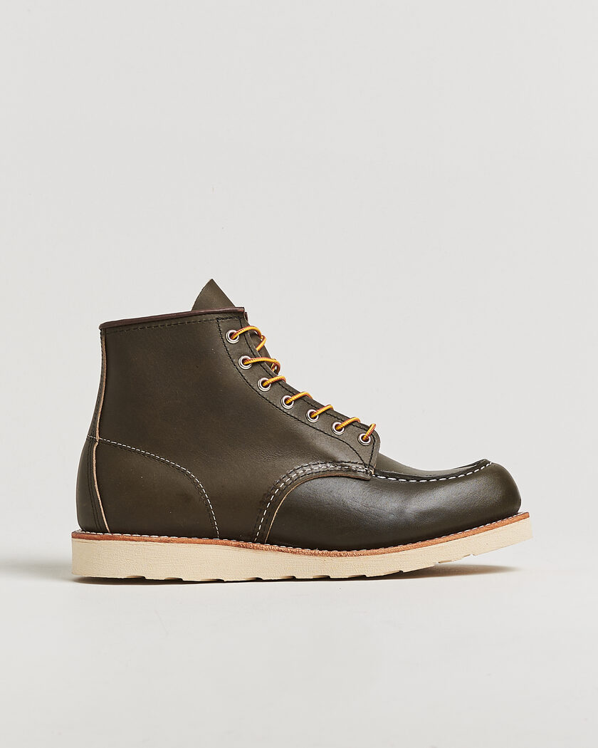 Red Wing Shoes Moc Toe Boot Alpine Green Portage – Grün