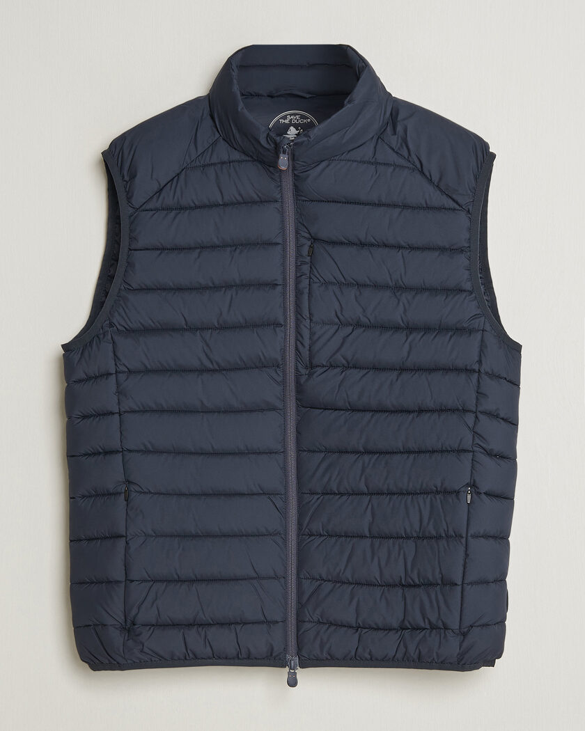 Save The Duck Rhus Matt Lightweight Vest Blue Black – Schwarz