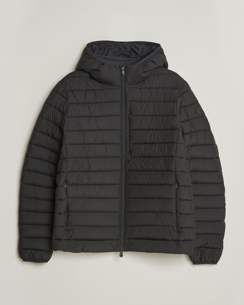 Save The Duck Juncus Matt Lightweight Hood Jacket Black – Schwarz