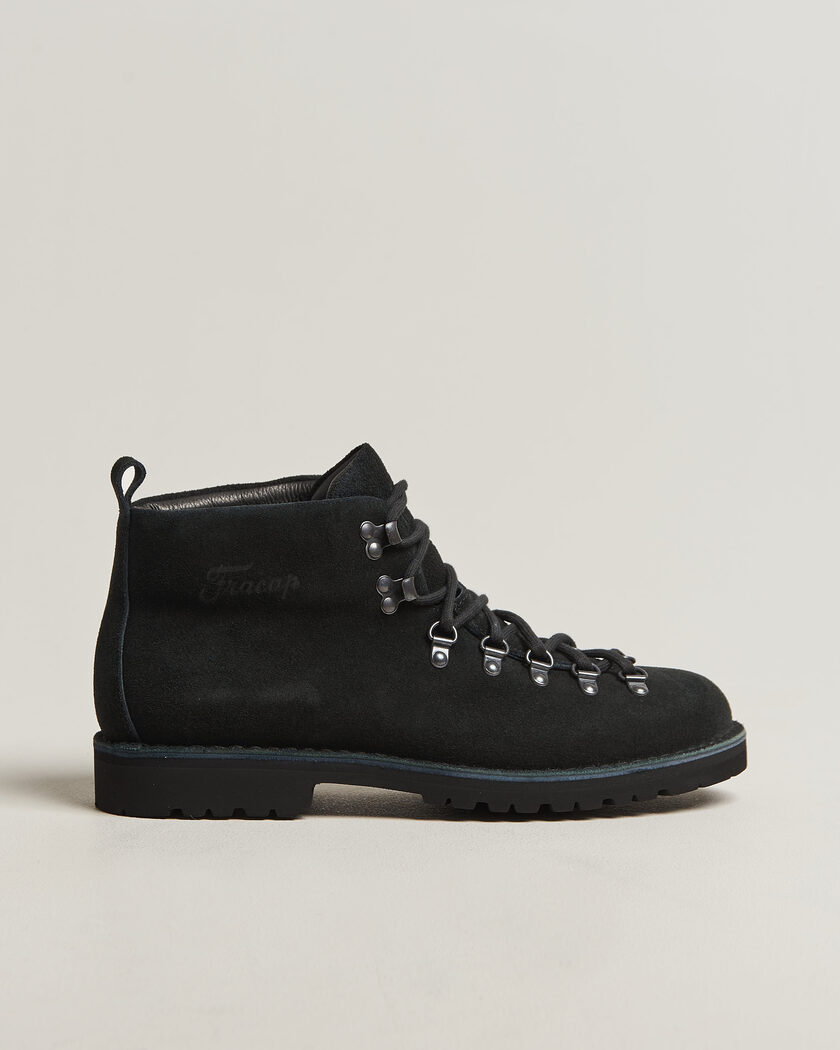 Fracap M120 Suede Boot Black  – Schwarz