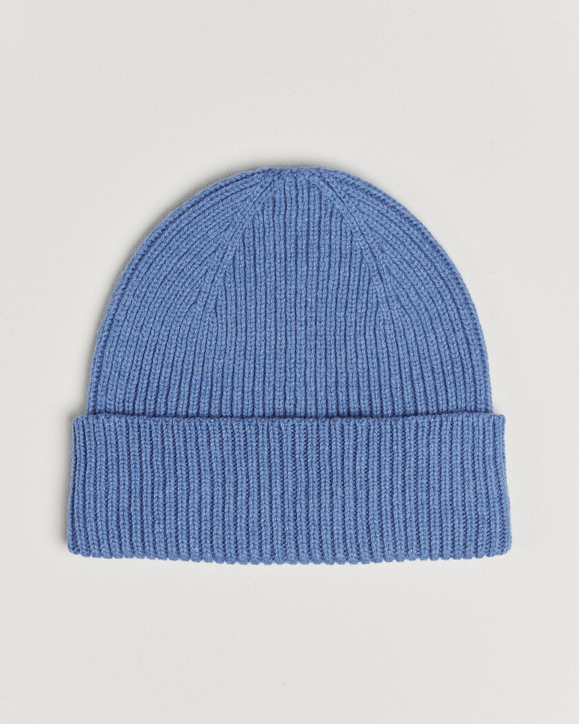 Colorful Standard Merino Wool Beanie Pacific Blue – Blau