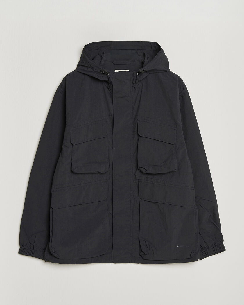 Snow Peak Nylon Double Rip Jacket Black – Schwarz