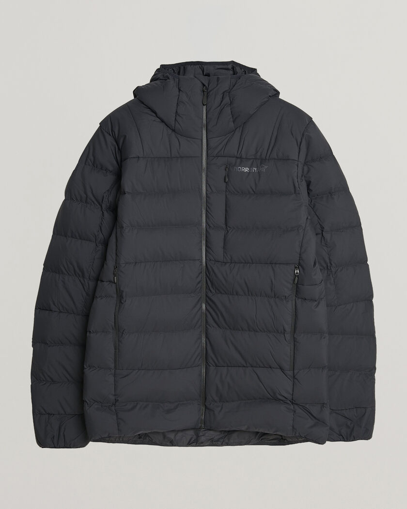 Norrøna Femund Down 700 Zip Hood Caviar Black – Schwarz