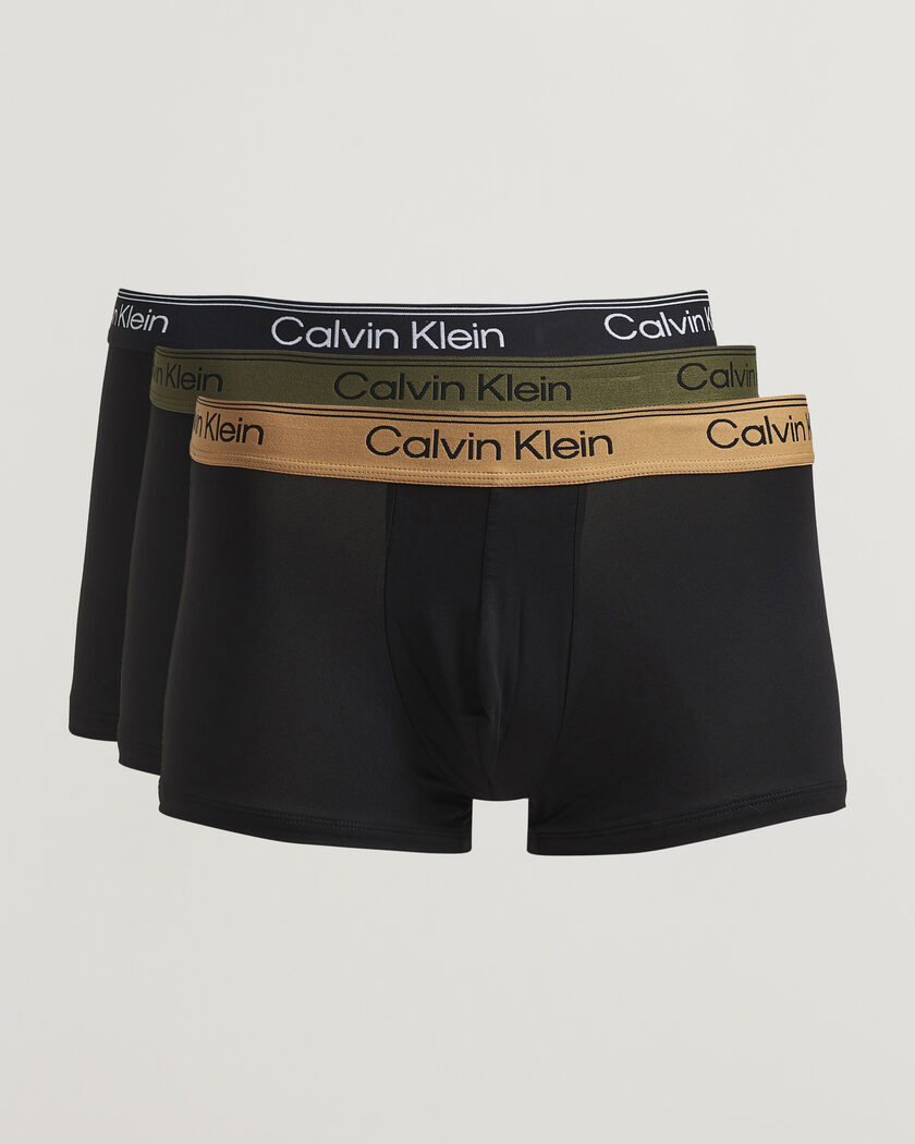 Calvin Klein 3-Pack Micro Stretch Trunk Black – Schwarz