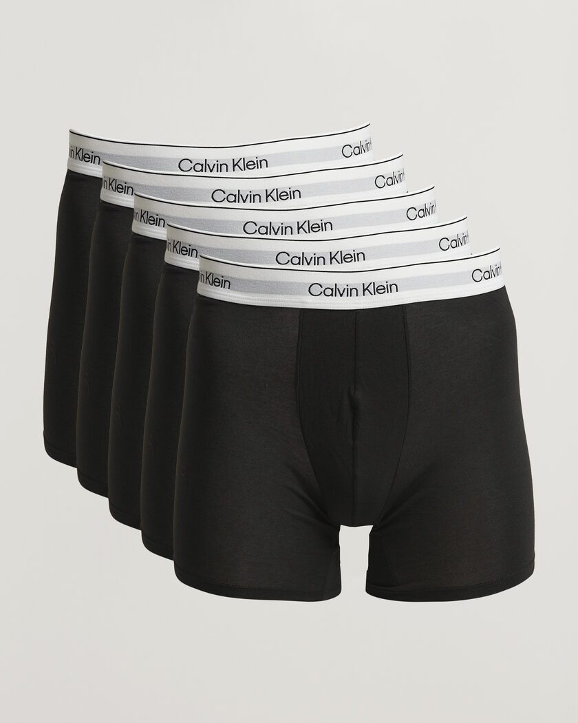 Calvin Klein 5-Pack Micro Stretch Boxer Brief Black – Schwarz