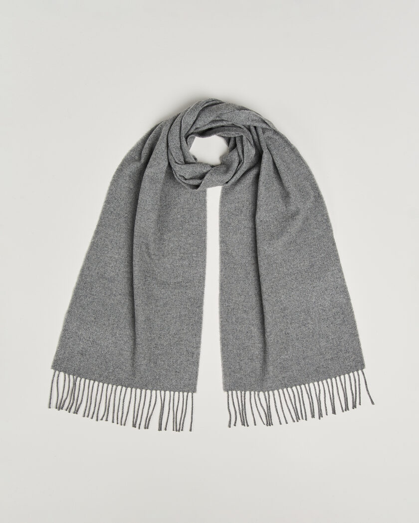 Gant Wool Scarf Mid Grey – Grau