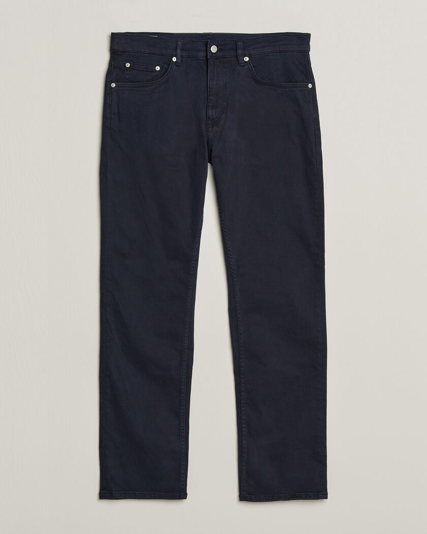 Gant Regular Fit Moleskin 5-Pocket Pants Evening Blue – Blau