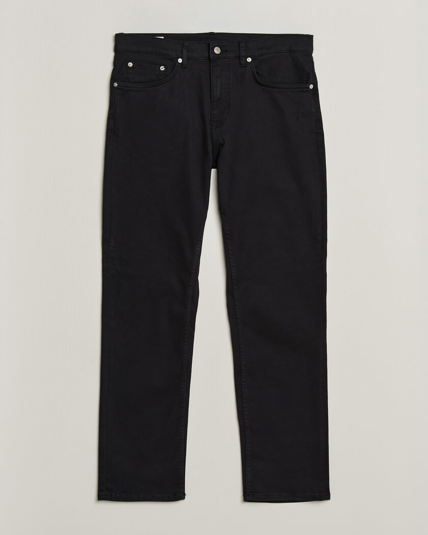 Gant Regular Fit Moleskin 5-Pocket Pants Black – Schwarz