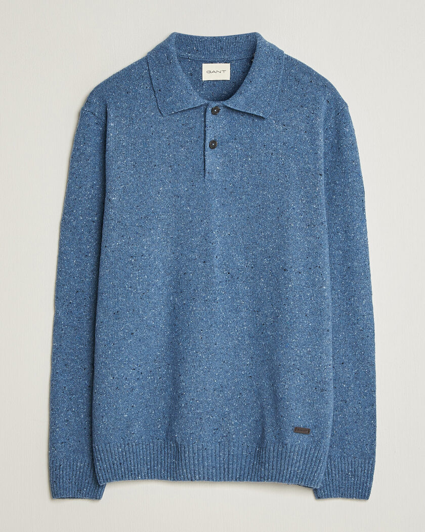 Gant Neps Wool Polo Blue Horizon – Blau