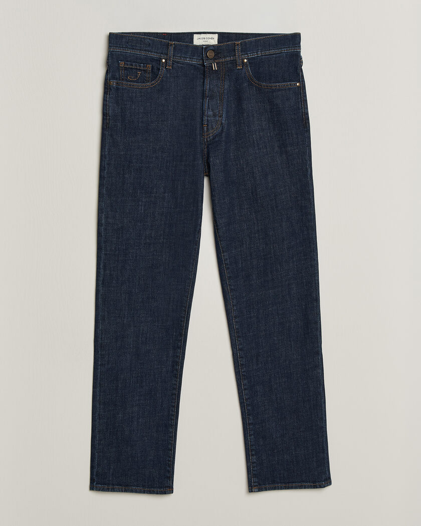 Jacob Cohën Edos Regular Straight Fit Jeans Dark Blue – Blau