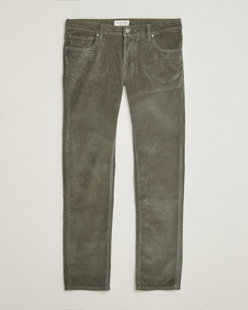 Jacob Cohën Bard 5-Pocket Medium Corduroy Trousers Taupe – Beige