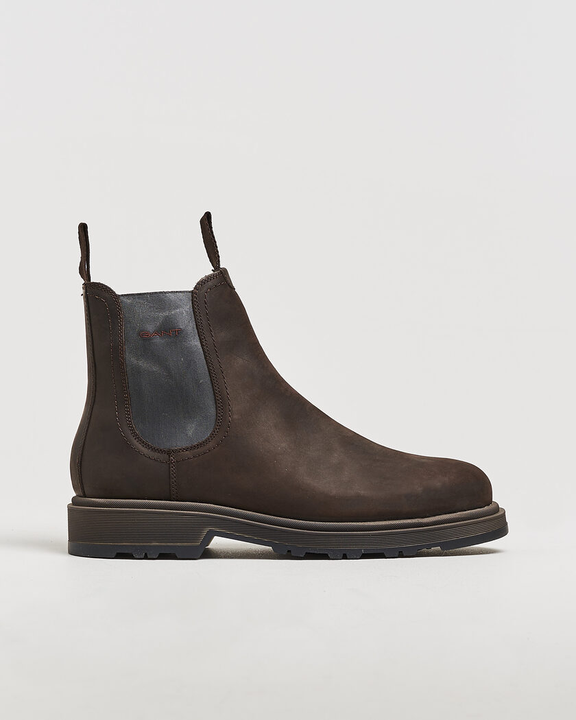 Gant Blisdor Nubuck Chelsea Boot Dark Brown – Braun