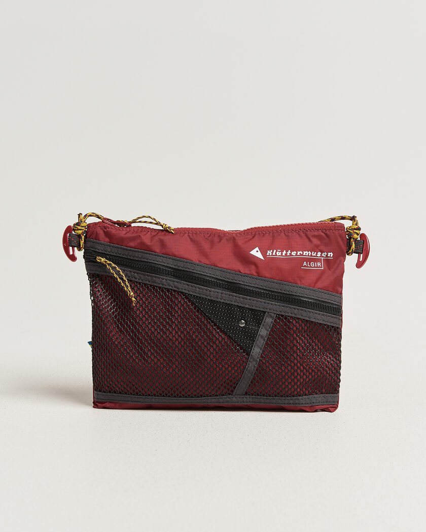 Klättermusen Algir Accessory Bag Medium Burnt Russet – Rot