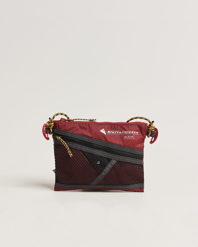 Klättermusen Algir Accessory Bag Small Burnt Russet – Rot