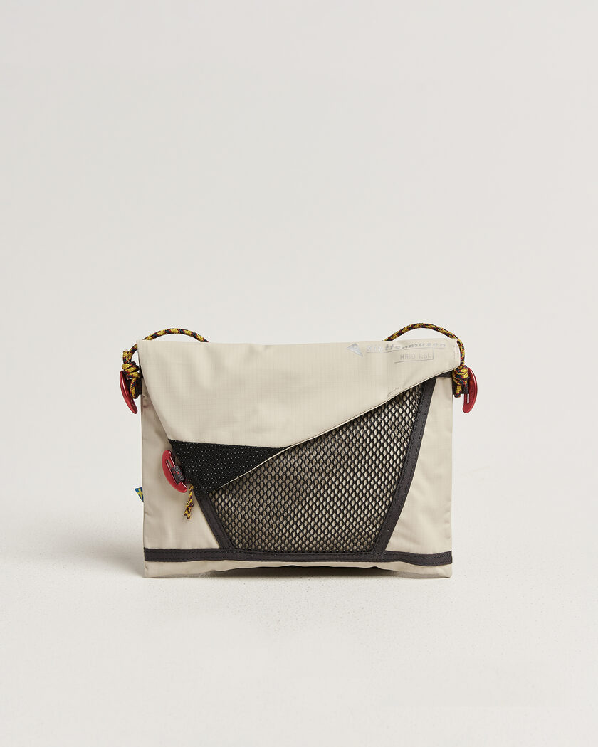 Klättermusen Hrid WP 1,5L Accessory Bag Silver Creme – Grau