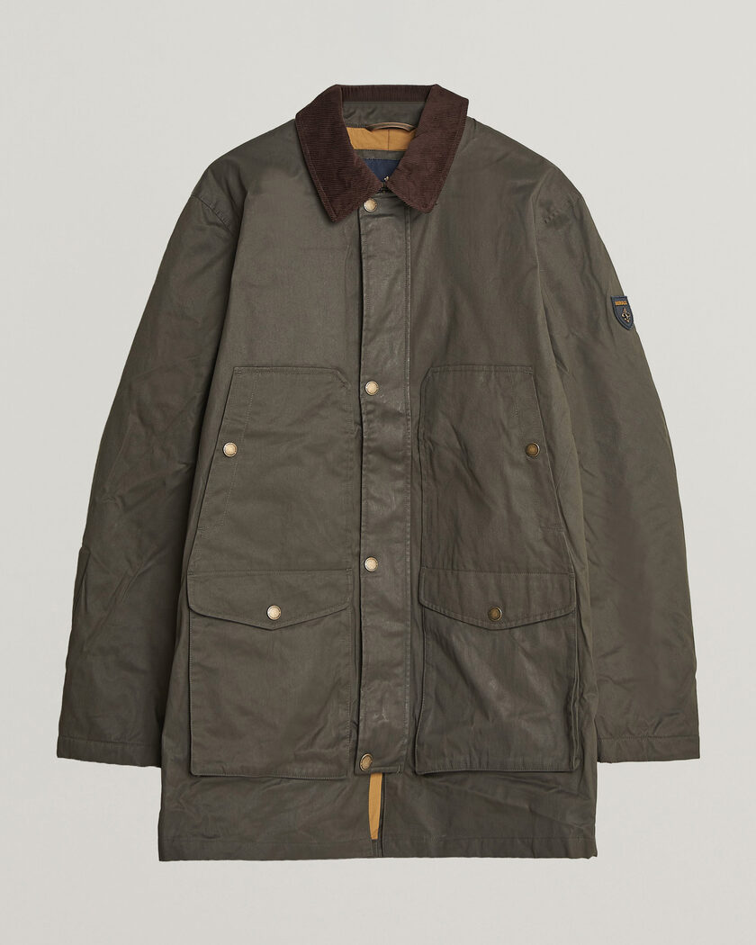 Morris Mac Vax Jacket Olive – Grün