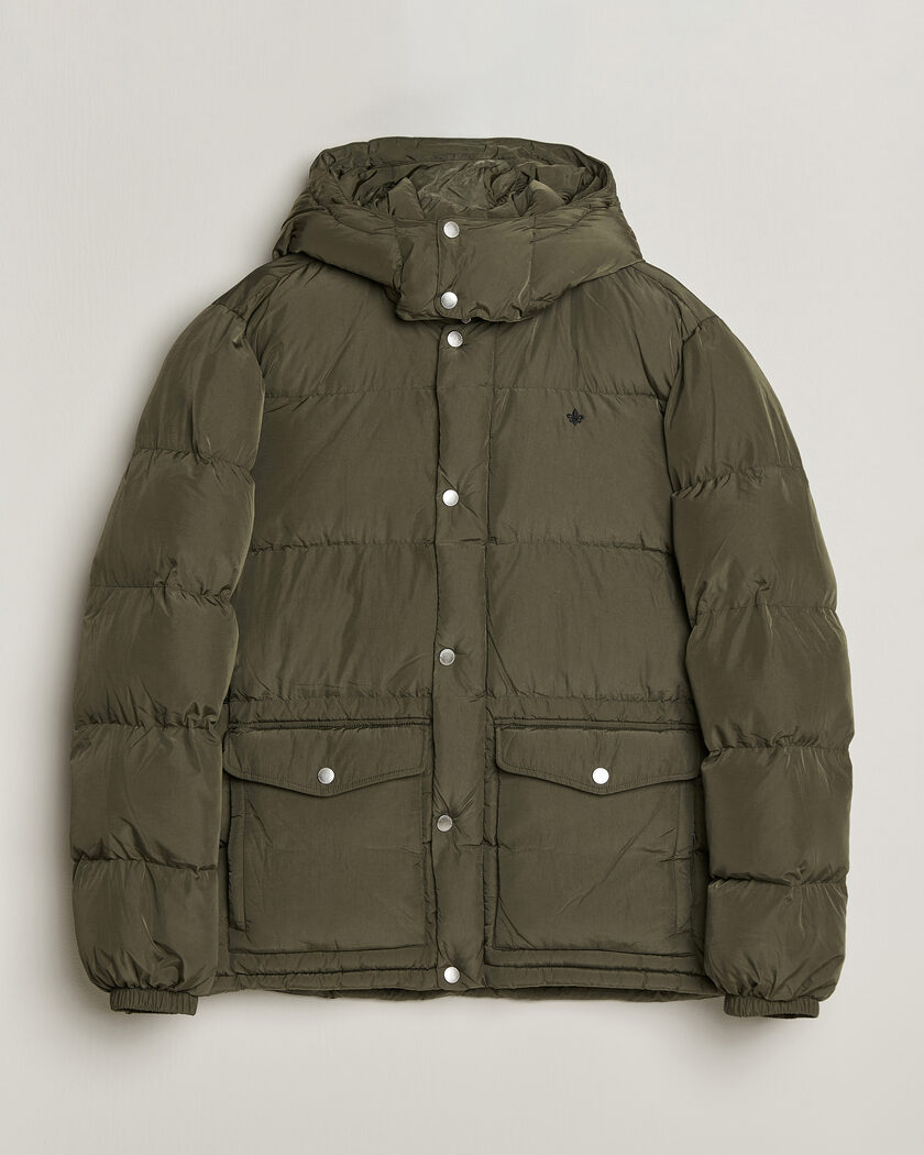 Morris Lennox Puffer Jacket Olive – Grün