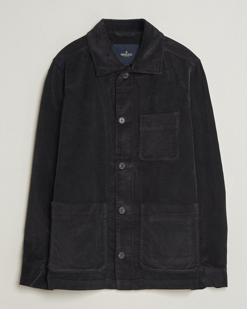 Morris Fenix Cord Shirt Jacket Blue – Blau