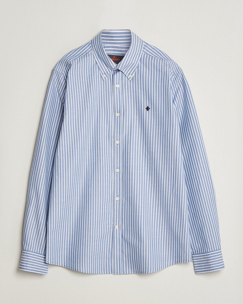 Morris Fine Oxford Shirt Blue – Blau