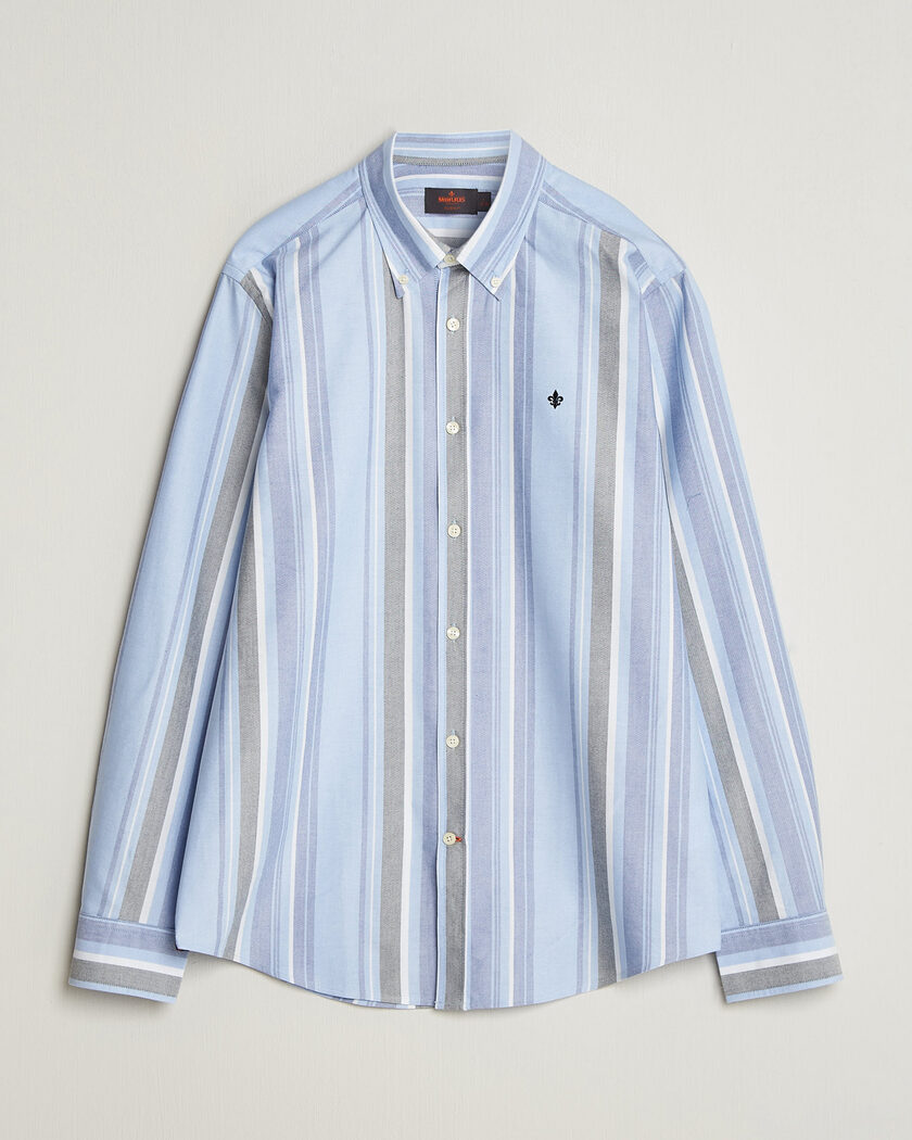 Morris Happy Oxford Shirt Blue – Blau