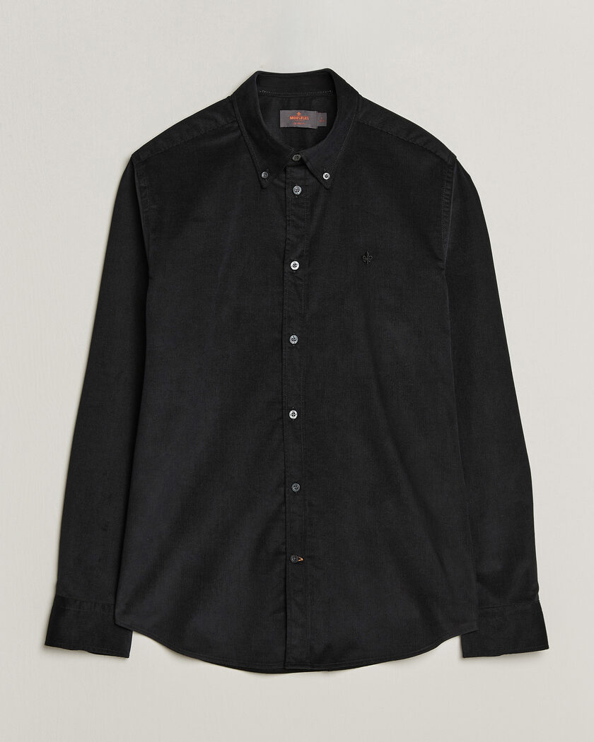 Morris Douglas Cord Shirt Grey – Grau