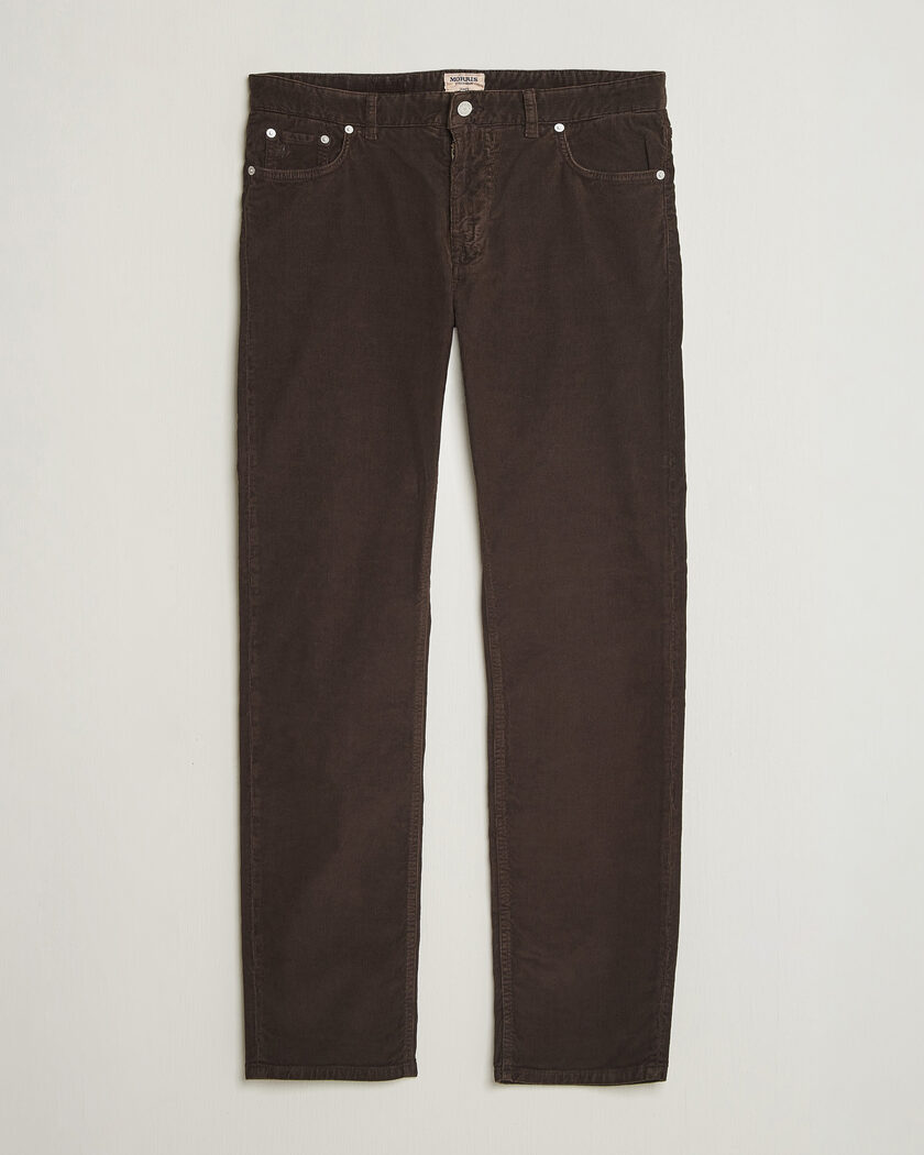 Morris James Cord 5-Pocket Pants Brown – Braun