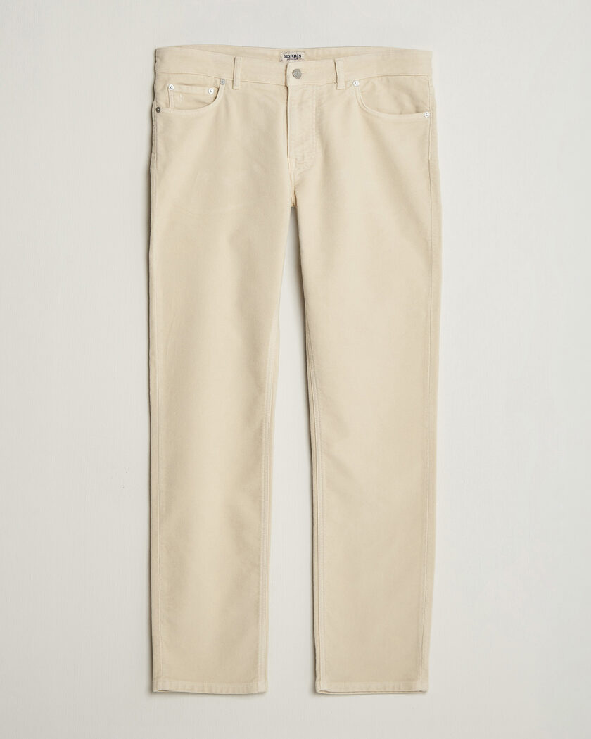 Morris James Winter Twill 5-Pocket Pants Off White – Weiß