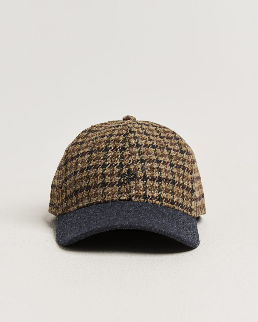 Morris Digby Check Cap Brown – Braun