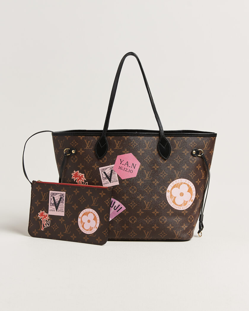 Louis Vuitton Pre-Owned Neverfull MM World Tour Japan Monogram – Braun