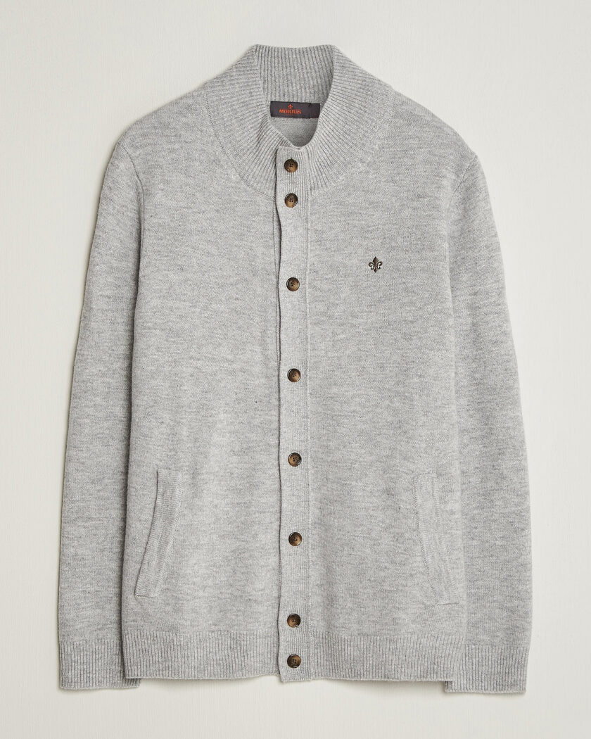 Morris Hertford Button Cardigan Grey – Grau