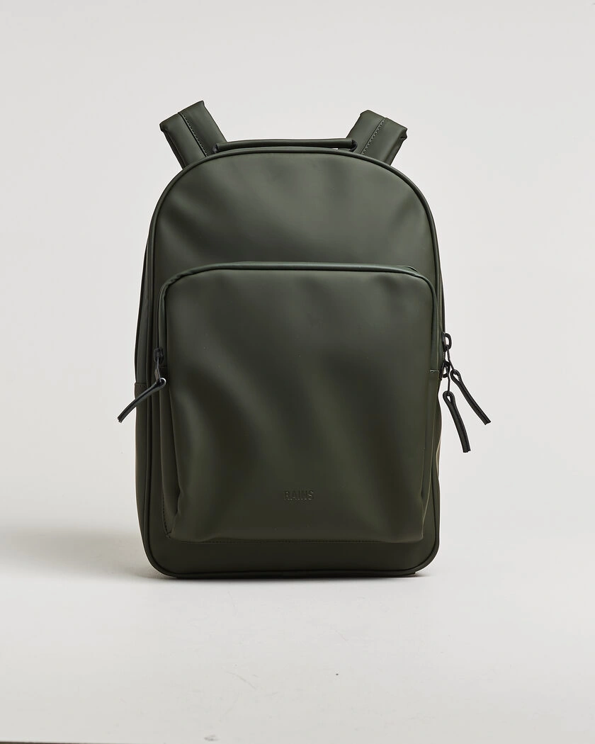 RAINS Book Daypack Backpack Green – Grün