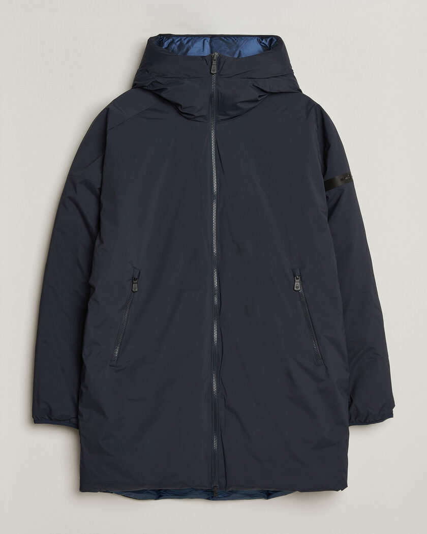Sail Racing Thunder Reversible Hooded Parka Dark Navy – Blau