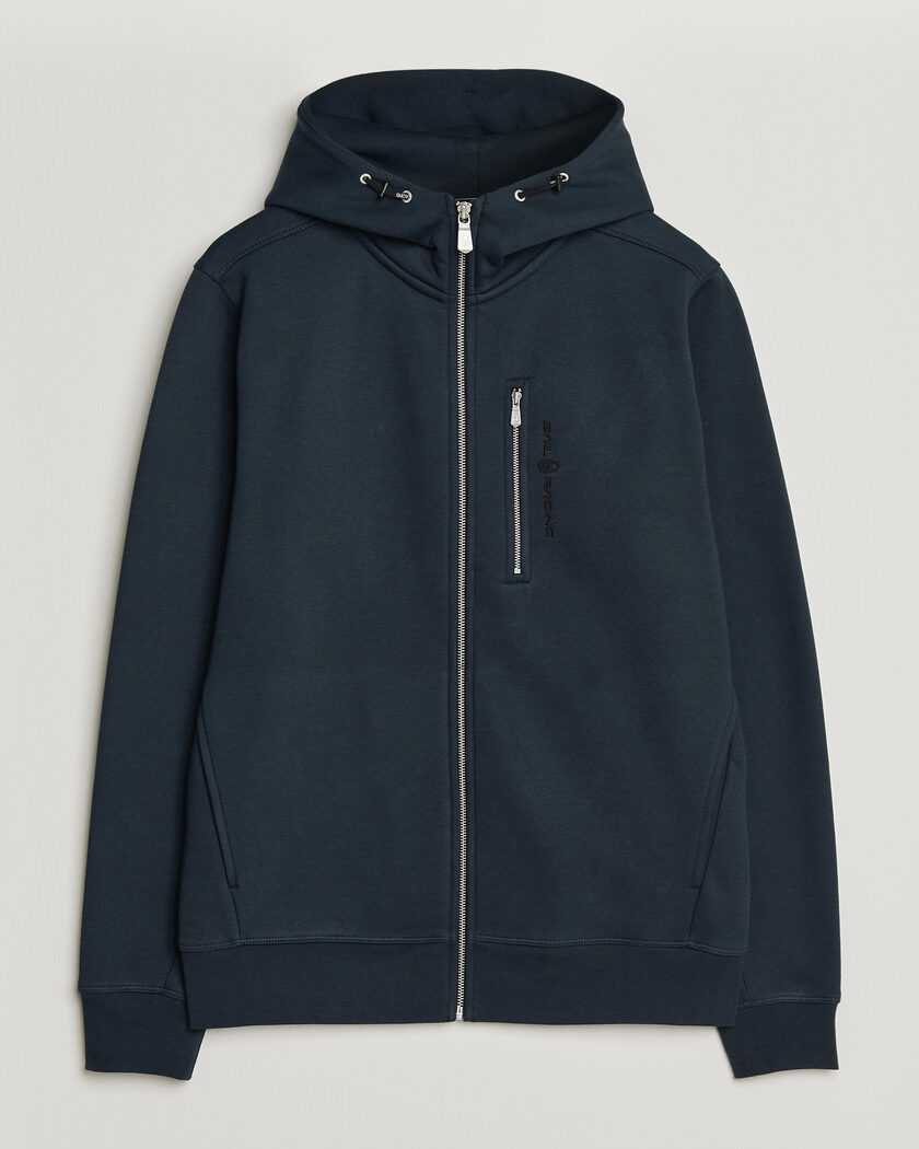 Sail Racing Bowman Full Zip Hoodie Dark Navy – Blau