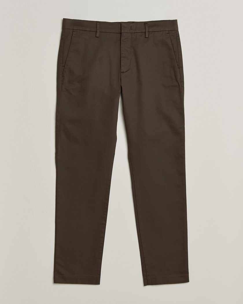 NN07 Theo Regular Fit Chinos Earthwood – Braun
