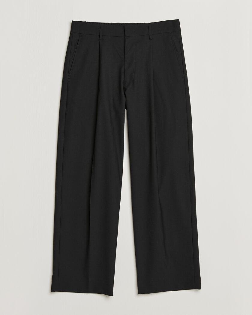 NN07 Kay Wool Trousers Black – Schwarz