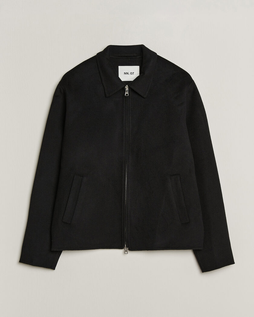 NN07 Arlo Wool Jacket Black – Schwarz