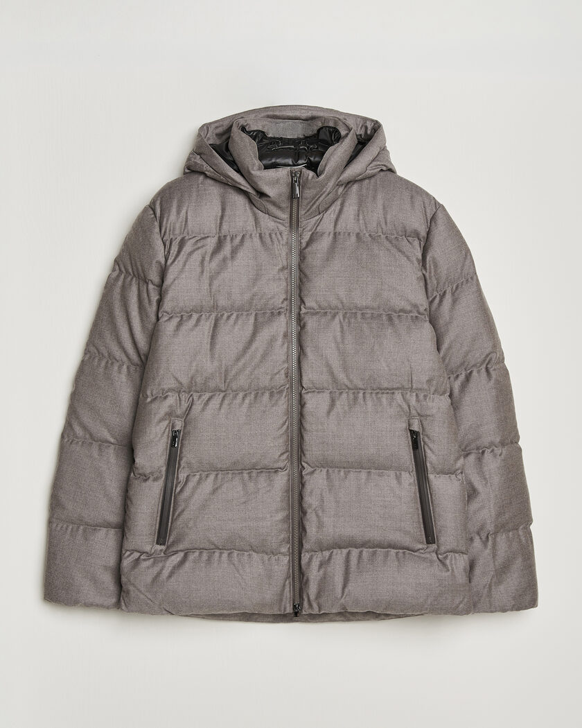 UBR Concord Jacket Savile Grey Melange Wool – Grau