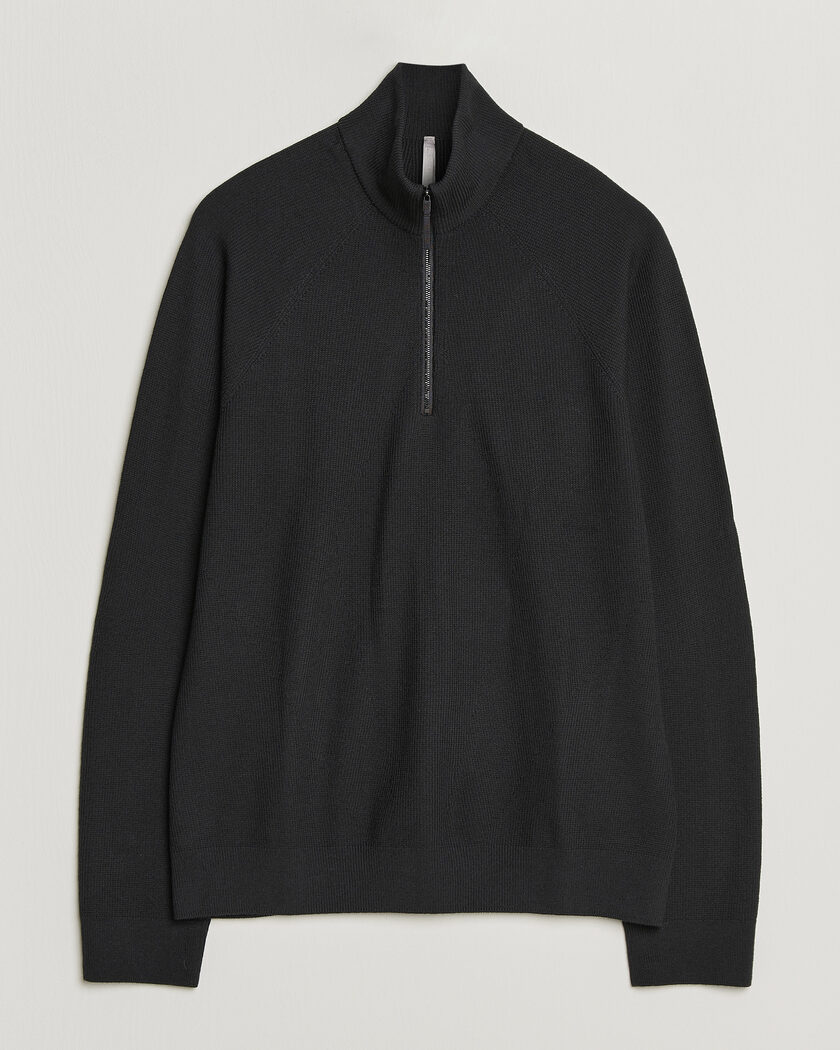 Arc'teryx Veilance Conic Wool Half-Zip Black – Schwarz