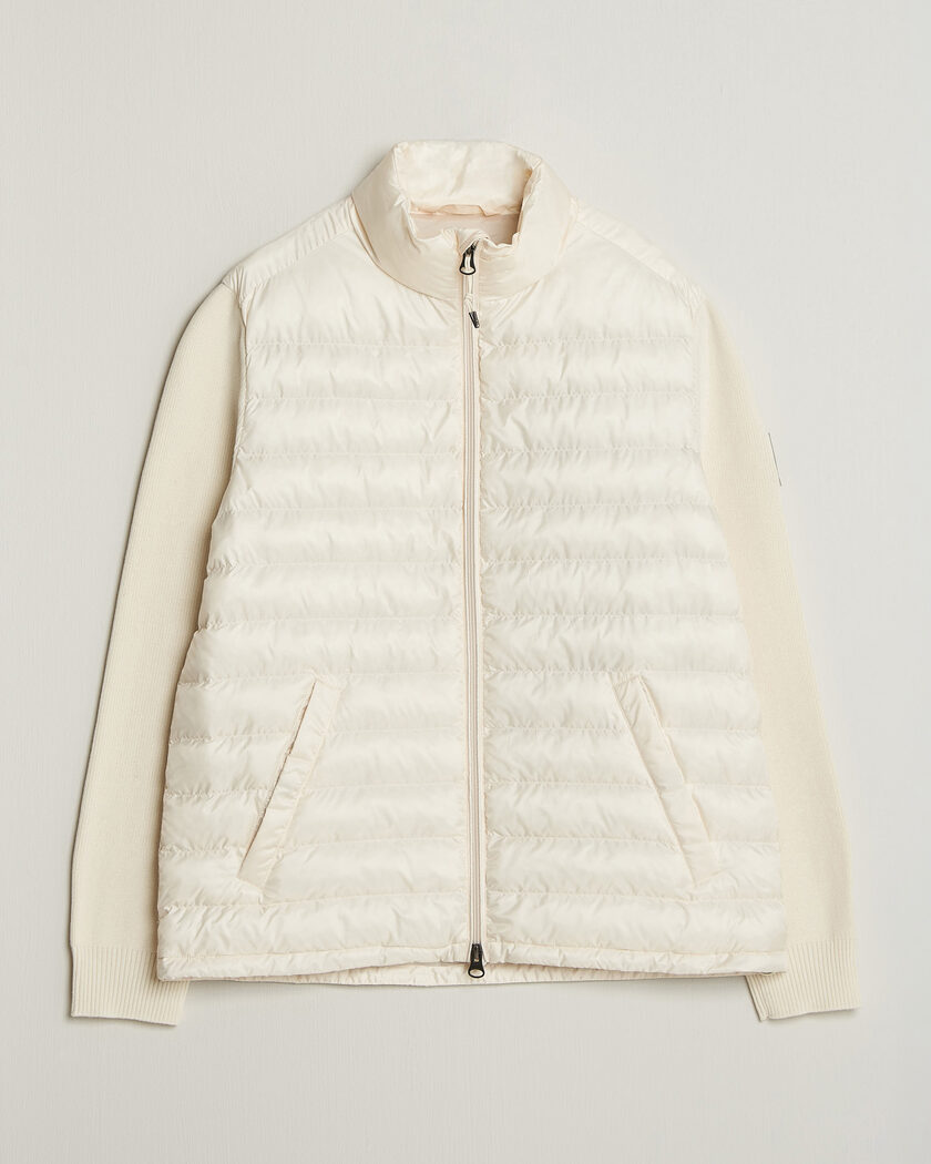 Gant Tournament Mixed Media Jacket Cream – Weiß