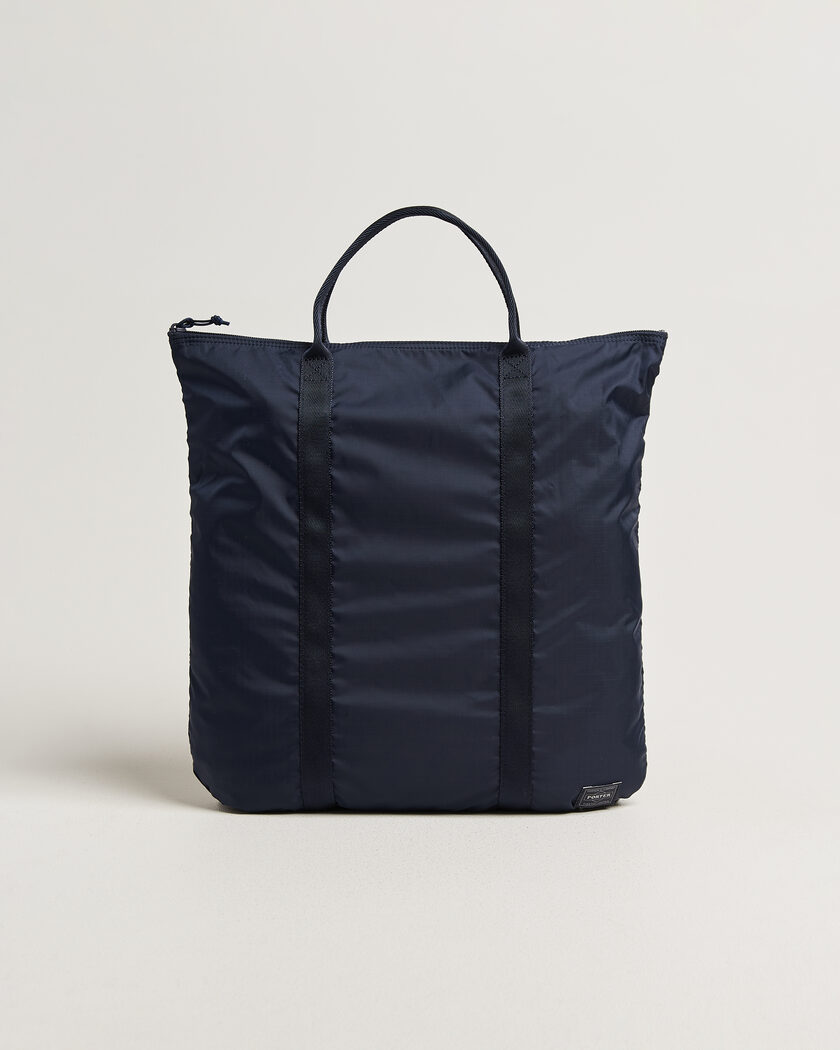 Porter-Yoshida & Co. Flex 2Way Tote Bag Navy – Blau