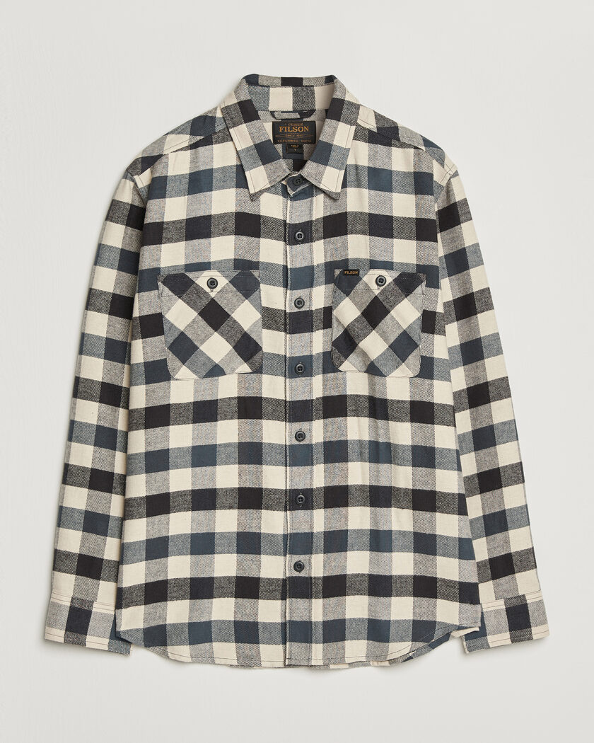 Filson The Rangeland Flannel Shirt Charcoal – Mehrfarbig