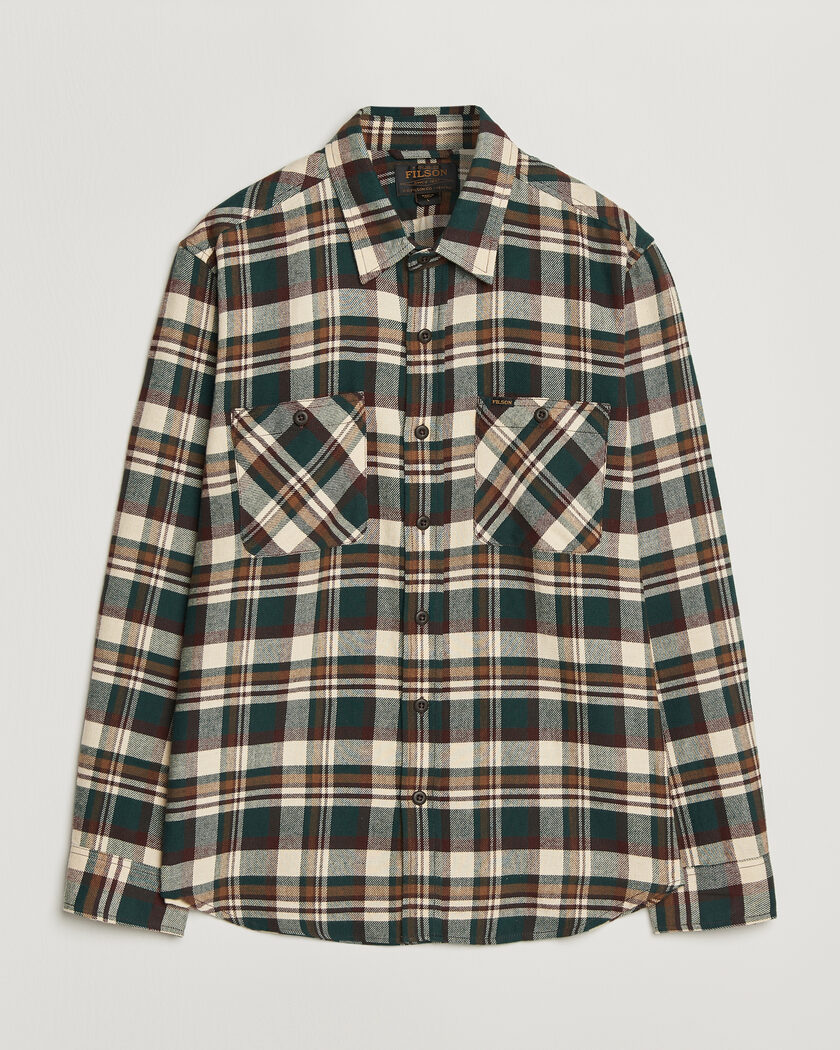 Filson The Rangeland Flannel Shirt Green – Mehrfarbig