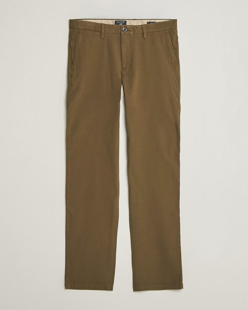 Dockers Cotton Slim Chino Dark Moss – Grün